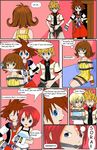  kairi kingdom_hearts namine roxas selphie_tilmitt sora 