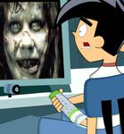  crossover danny_fenton danny_phantom darkdp pazuzu regan_macneil scary_maze the_exorcist 