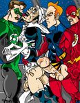  dc dr_light elongated_man flash green_lantern green_lantern_corps hal_jordan justice_league victor_hodge 