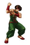  brown_eyes brown_hair male_focus official_art ogura_eisuke open_mouth sie_kensou simple_background solo the_king_of_fighters the_king_of_fighters_xiii 