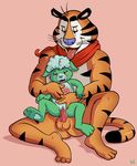  battle_angel care_bears frosted_flakes gentle_heart_lamb mascots tony_the_tiger 