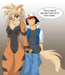  arcanine ash_ketchum pokemon tagme yiffmasters 