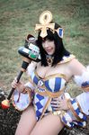  black_hair blue_eyes cosplay highres k-a-n-a menace menace_(cosplay) photo queen&#039;s_blade queen's_blade 