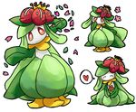  &lt;3 flower heart lilligant nintendo pokemon red_eyes 