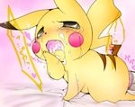  crying cum female nintendo pikachu pok&#233;mon pok&eacute;mon sex_toy solo tears vibrator video_games 