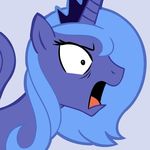  alicorn blue_eyes blue_hair cool_colors crown equine female feral friendship_is_magic hair hasbro horn horse mammal my_little_pony pegacorn pony princess_luna_(mlp) reaction_image solo unknown_artist winged_unicorn wings 