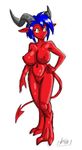  baalah black_hair demoness evil fredrik_k_t_andersson horns pawn red_skin tail 