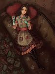  alice:_madness_returns alice_(character) alice_(wonderland) alice_in_wonderland american_mcgee&#039;s_alice american_mcgee's_alice artist_request black_hair green_eyes highres 