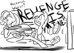  black_and_white carrot_top_(mlp) cutie_mark derpy_hooves_(mlp) equine female feral fridge friendship_is_magic hasbro horse mammal monochrome my_little_pony pegasus plain_background pony unicorn unknown_artist white_background wings 