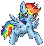  cool_colors equine female feral friendship_is_magic hasbro horse mammal my_little_pony pegasus plain_background rainbow_dash_(mlp) solo transparent_background unknown_artist wings 