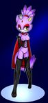  amber_eyes arm_gloves blaze_the_cat boots breasts cape cat clothed clothing corset crown elbow_gloves feline female fur gloves leather mammal nipples ponytail purple purple_fur sega skimpy solo sonic_(series) tail tentaclesiris thigh_boots thong 