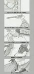  aicoron book comic facial_hair greyscale kaburagi_t_kotetsu key monochrome necktie shoes stubble tiger_&amp;_bunny translated 