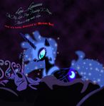  alicorn cool_colors crying cutie_mark equine female feral friendship_is_magic hasbro horn horse mammal my_little_pony nightmare_moon_(mlp) pony princess_luna_(mlp) sleeping unknown_artist winged_unicorn wings 
