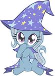  cape cool_colors cub equine female feral friendship_is_magic hasbro hat hi_res horse littlelunithe mammal my_little_pony plain_background pony solo trixie_(mlp) unicorn white_background wizard_hat young 