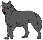  darigsey_(commissioner) darigsey_comissioner female mammal plain_background solo toradoshi white_background wolf 