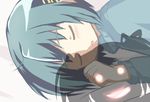  blue_hair hangaku kaname_madoka mahou_shoujo_madoka_magica miki_sayaka short_hair sleeping solo you_gonna_get_raped 