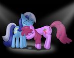  blue_body colgate_(mlp) comforting crying cutie_mark equine eyes_closed female feral friendship_is_magic goldenmercurydragon hasbro horn horse mammal my_little_pony pony tears unicorn 