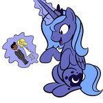  alicorn cutie_mark doll dolls equine female feral friendship_is_magic hasbro horn horse mammal my_little_pony pegacorn princess_luna_(mlp) solo unknown_artist winged_unicorn wings 