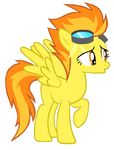  brown_eyes cutie_mark equine eyewear female feral friendship_is_magic goggles hair hasbro horse mammal multi-colored_hair my_little_pony orange_eyes orange_hair pegasus plain_background solo spitfire_(mlp) tail transparent_background two_tone_hair unknown_artist warm_colors wing_boner wings wonderbolts_(mlp) yellow_body 