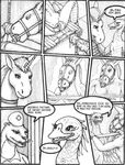  after_sex anatomically_correct animal_genitalia anthro avian bdsm bird black_and_white bondage bound breasts cock_gag comic criss-crossbreeding cum cum_string donkey dripping equine experiment faithry female feral flat_chest forced gag horn horsecock laboratory magic male mammal messy monochrome mustelid muzzle muzzle_(object) muzzled nurse otter penis pussy pussy_juice small_breasts swan transformation unicorn unknown_artist wrist_cuff 