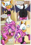  ball_gag bat bdsm blue_eyes bondage boots bound comic dialog echidna english_text fear female gag hedgehog julie-su mammal nude open_mouth palcomix purple_eyes rope rouge rouge_the_bat sega solo sonic_(series) sonic_the_hedgehog text unknown_artist yawn 