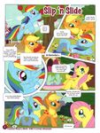  applejack_(mlp) avian bird blu3berrymuffin comic cutie_mark dennyhooves english_text equine fallenpenguin female feral fluttershy_(mlp) friendship_is_magic fruit group hasbro horse mammal my_little_pony pegasus pony rainbow_dash_(mlp) text translated wings 