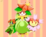  absurd_res ambiguous_gender bellossom blue_eyes blush cherrim flora_fauna glaciachan green green_body group hi_res lilligant looking_at_viewer nintendo plant pok&#233;mon pok&eacute;mon red_eyes smile standing video_games 