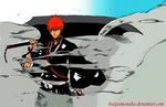  bleach colorized kubo_taito kurosaki_ichigo male_focus solo spoilers 