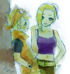  blonde_hair midriff naruto sweat uzumaki_naruto yamanaka_ino yuhka 