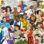  6+girls alex_(street_fighter) chun-li commentary_request dark_skin dark_skinned_male dudley effie elena_(street_fighter) everyone genderswap genderswap_(ftm) genderswap_(mtf) gill gouki hugo_andore ibuki_(street_fighter) ken_masters makoto_(street_fighter) multiple_boys multiple_girls necro_(street_fighter) oro_(street_fighter) poison_(final_fight) q_(street_fighter) remy_(street_fighter) ryuu_(street_fighter) sean_matsuda sho-sk street_fighter street_fighter_iii_(series) twelve urien yang_lee yun_lee 