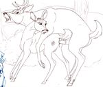  deer female feral hooves klaus_doberman male mammal monochrome sex straight 