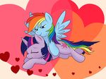  &hearts; bite equine female friendship_is_magic hasbro horse my_little_pony pegasus pony rainbow_dash_(mlp) twilight_sparkle_(mlp) unicorn wings 