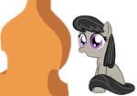  black_hair cello cub derp equine female feral friendship_is_magic grey_body hair hasbro horse mammal musical_instrument my_little_pony octavia_(mlp) plain_background pony purple_eyes solo surprise transparent_background unknown_artist young 