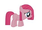  blue_eyes equine female feral friendship_is_magic fur hair hasbro horse mammal my_little_pony pink_body pink_fur pink_hair pinkamena_(mlp) pinkie_pie_(mlp) plain_background pony sad solo transparent_background unknown_artist warm_colors 