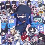  1boy 6+girls :d ahoge anger_vein animal_ears animal_on_head antenna_hair apron arata_(blue_archive) arona&#039;s_sensei_doodle_(blue_archive) atsuko_(blue_archive) bandage_on_face bandages bare_shoulders baseball_cap beret bikini bird black_bikini black_eyes black_gloves black_hair black_headwear black_serafuku black_skirt black_wings blonde_hair blue_archive blue_bow blue_bowtie blue_eyes blue_hair blue_skirt blush_stickers bow bowtie bright_pupils brown_hair candy_apple cat_ears cat_girl cat_tail chan_co chibi clenched_hand closed_eyes coat colored_inner_hair corn_dog crying double_v drink drinking eimi_(blue_archive) eimi_(swimsuit)_(blue_archive) eyeliner eyes_visible_through_hair fang flower food food_in_mouth fox_ears fox_girl fox_tail gloves goggles goggles_on_head green_eyes green_hair grey_eyes grey_hair grey_kimono grin hair_bow hair_bun hair_flower hair_ornament hair_over_eyes hair_over_one_eye hairclip halo hand_on_own_hip hat heart highres himari_(blue_archive) hiyori_(blue_archive) holding holding_drink holding_food holding_smoking_pipe holding_tablet_pc hood hooded_jacket horns ichika_(blue_archive) iori_(blue_archive) jacket japanese_clothes justice_task_force_member_(blue_archive) kasumi_(blue_archive) kikyou_(blue_archive) kimono kokuriko_(blue_archive) kuzunoha_(blue_archive) long_hair looking_at_viewer low_wings magazine_(object) maid maid_apron maid_headdress makeup mask mask_around_neck misaki_(blue_archive) mouth_mask multicolored_hair multiple_girls multiple_tails nagusa_(blue_archive) neckerchief off_shoulder official_alternate_costume on_head oni_horns orange_coat penguin pink_hair pink_jacket pleated_skirt pointy_ears ponytail purple_eyes purple_hair raccoon_ears raccoon_girl raccoon_tail reading red_eyeliner red_eyes red_hair red_neckerchief renge_(blue_archive) rio_(blue_archive) saori_(blue_archive) scarf school_uniform sensei_(blue_archive) serafuku short_hair shuro_(blue_archive) side_ponytail single_hair_bun skewer ski_goggles skin_fang skirt smile smoking_pipe snowflake_hair_ornament spoken_blush sweat sweatdrop swimsuit tablet_pc tail tearing_up toki_(blue_archive) two-tone_hair v weapon_case wheelchair white_bow white_hair white_hood white_jacket white_pupils white_scarf white_serafuku white_skirt wide_sleeves wings winter_clothes winter_coat yukari_(blue_archive) 