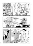 alice_margatroid bad_id bad_pixiv_id bamboo bamboo_forest capelet charin comic elly forest gloves greyscale hat monochrome multiple_girls nature scythe shaded_face short_hair string sweat touhou touhou_(pc-98) translated weapon 