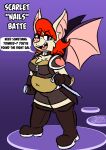 anthro bat female ifra mammal nails_the_bat_(ifra) solo