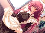  apron game_cg long_hair magus_tale maid red_hair seera_finis_victoria tenmaso whirlpool 