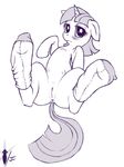  anus breasts equine female friendship_is_magic hasbro horn horse my_little_pony planarian pony presenting pussy socks solo tail twilight_sparkle_(mlp) unicorn 