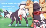 &lt;3 absurd_res ambiguous_gender anal anal_penetration animal_genitalia animal_penis anus arcanine arm_tuft ass_up balls blush blush_lines bodily_fluids breath canid canine canine_genitalia canine_penis canis cloud deep_rimming detailed_background dialogue domestic_dog dripping duo erection feral feral_on_feral feral_penetrated feral_penetrating feral_penetrating_feral fox generation_1_pokemon genital_fluids genitals hakudoge hi_res husky hybrid internal knot leaking_precum looking_at_another looking_back looking_pleasured male male/ambiguous male_penetrated mammal nintendo nordic_sled_dog oral outside penetration penis plant pokemon pokemon_(species) precum precum_drip prostate prostate_stimulation quadruped raised_tail rear_view rimming saliva saliva_on_anus saliva_on_tongue saliva_string sex sheath skib spitz tail talking_feral teasing tongue tongue_out tree tuft wrist_tuft xray_view