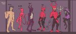 2022 3_toes 5_fingers 5_toes abs anthro asmodeus_(dracks) balls black_balls black_body black_eyes black_foreskin black_fur black_penis bovid broken_horn brown_balls caprine caprine_demon clasped_hands clothing compression_artifacts curled_tail demon dracks facial_hair facial_piercing feet fingernails fingers fool&#039;s_hat foreskin fur genitals glans goat_demon goatee green_eyes grin group hair hat headgear headwear holding_object holding_trident hooves horn human hybrid imp jax_(dracks) jester looking_at_viewer lucy_(dracks) male mammal melee_weapon model_sheet nails navel nipples nose_piercing nose_ring nude partially_retracted_foreskin pecs penis piercing pink_glans pink_nipples polearm purple_balls purple_body purple_foreskin purple_nipples purple_penis purple_skin red_body red_feet red_foreskin red_horn red_nipples red_penis red_skin retracted_foreskin ring_piercing root_(dracks) sharp_teeth smaller_version_at_source smile standing star_tail t._len_(dracks) tail tan_balls tan_body tan_feet tan_foreskin tan_penis tan_skin teeth toenails toes toga topwear trident unretracted_foreskin weapon yellow_sclera zeppy_(dracks)