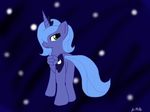  alicorn blue_eyes blue_hair butt cool_colors crown cutie_mark dizaster321 equine female feral friendship_is_magic hair hasbro horn horse looking_back mammal my_little_pony pegacorn plain_background pony princess_luna_(mlp) smile solo tail winged_unicorn wings 