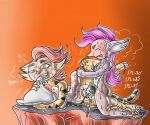 anthro bodily_fluids cum cum_in_pussy cum_inside doctor_the_yrryf duo felid female fisty_the_yrryf furry genital_fluids gtogta gtogta_(artist) intersex intersex/female mammal pantherine tiger yrryf yrryf_party