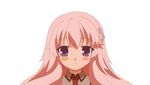 baka_to_test_to_shoukanjuu blush hair_ornament himeji_mizuki long_hair pink_hair solo vector_trace 