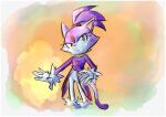 2024 advos anthro black_nose blaze_the_cat bottomwear clothing colored colored_sketch digital_media_(artwork) domestic_cat felid feline felis female forehead_gem gem gloves hair hand_on_hip hand_on_own_hip handwear hi_res mammal pants purple_body purple_clothing purple_hair purple_tail purple_topwear red_gem red_hairband sega sketch solo sonic_the_hedgehog_(series) tail topwear white_bottomwear white_clothing white_gloves white_handwear white_pants yellow_eyes