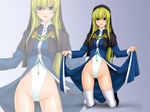  blonde_hair blue_eyes genderswap goeniko goenitz king_of_fighters kof long_hair midnight_bliss nun snk 