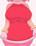 amy_rose animated anthro bounce bracelet breast_jiggle breast_physics breasts clothed clothing clothing_lift curvy_figure digital_media_(artwork) dress dress_lift eulipotyphlan female flashing flashing_breasts genitals hedgehog humanoid ikiki jewelry jiggling mammal navel nipples nude partially_clothed pink_body pink_skin pixel_(artwork) pussy sega simple_background slightly_chubby solo sonic_the_hedgehog sonic_the_hedgehog_(series) standing voluptuous wide_hips
