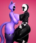 absurd_res animal_humanoid animatronic big_breasts breasts cat_humanoid catnap_(poppy_playtime) doll duo felid felid_humanoid feline feline_humanoid female female/female five_nights_at_freddy&#039;s five_nights_at_freddy&#039;s_4 hi_res humanoid machine mammal mammal_humanoid mob_entertainment nightmarionne_(fnaf) poppy_playtime robot scottgames smiling_critters