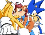  animated sally_acorn sonic_team sonic_the_hedgehog tails verius 