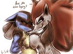  lopsidedworld lucario pokemon tagme zoroark 